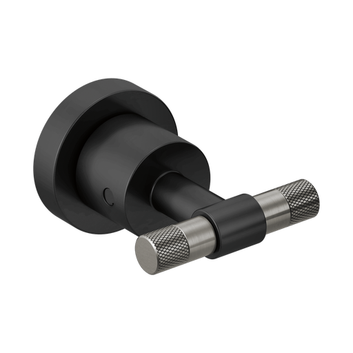 [BRI-HL70433-BLSL] Brizo HL70433-BLSL Litze Wall Mount Tub Filler Handle Kit Matte Black Brilliance Luxe Steel