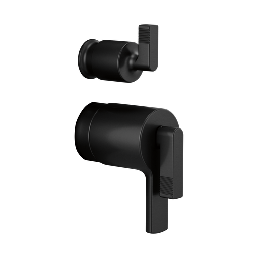 [BRI-HL7506-BL] Brizo HL7506-BL Kintsu Thermostatic Integrated Diverter Trim Lever Handles Matte Black