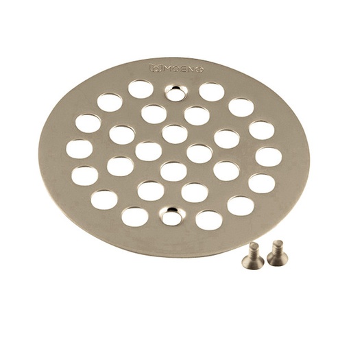 [MOEN-101664BN] Moen 101664BN Brushed Nickel 4-1/4" Shower Drain Cover