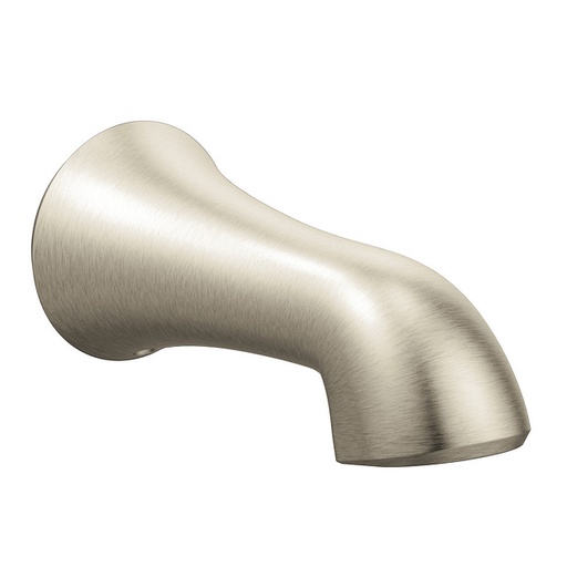 [MOEN-195386BN] Moen 195386BN Wynford Brushed Nickel Non-Diverter Spout