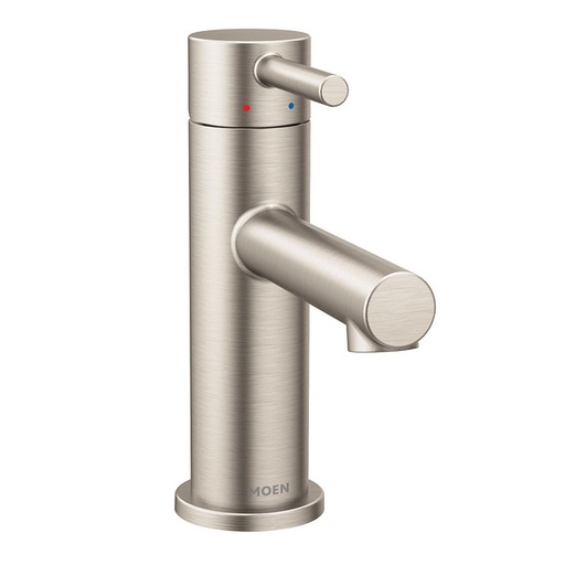 [MOEN-6190BN] Moen 6190BN Align Brushed Nickel One Handle High Arc Bathroom Faucet