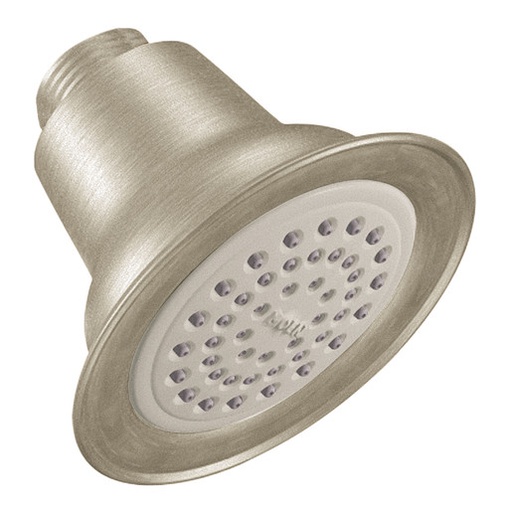 [MOEN-6313BN] Moen 6313BN Brushed Nickel One-Function 3 1/2" Diameter Spray Head