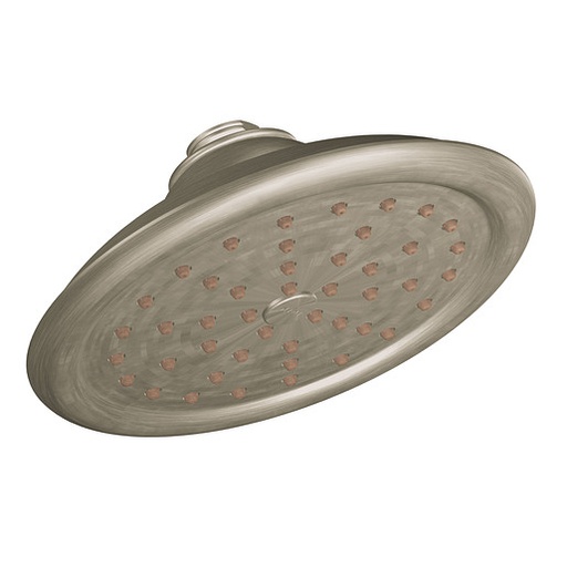 [MOEN-S6310BN] Moen S6310BN Brushed Nickel One-Function 7" Diameter Spray Head Rainshower
