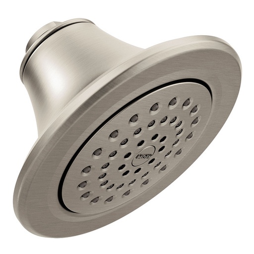 [MOEN-S6312EPBN] Moen S6312EPBN Brushed Nickel One-Function 5 7/8" Diameter Spray Head Eco-Performance Showerhead