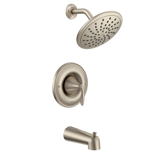 [MOEN-T2233EPBN] Moen T2233EPBN Eva Brushed Nickel Posi-Temp Eco-Performance Tub/Shower