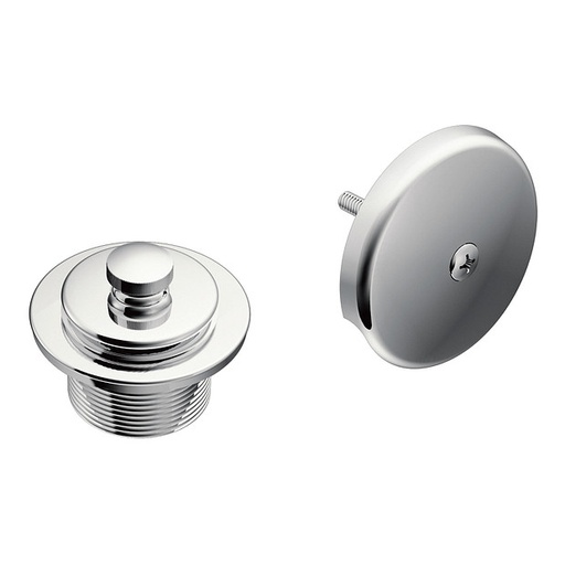[MOEN-T90331] Moen T90331 Moen Chrome Push-N-Lock Tub Drain Kit With 1-1/2" Threads