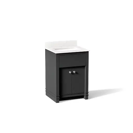 [KOH-33264-DWG] Kohler 33264-DWG Alouette 24" Vanity Cabinet With Sink Ferrous Grey