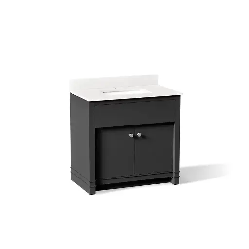 [KOH-33266-DWG] Kohler 33266-DWG Alouette 36" Vanity Cabinet With Sink Ferrous Grey