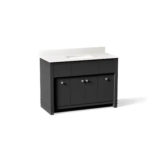 [KOH-33268-DWG] Kohler 33268-DWG Alouette 48" Vanity Cabinet With Sink Ferrous Grey