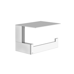 [GES-20849#031] Gessi 20849 Rettangolo Wall Mounted Tissue Holder With Cover Chrome