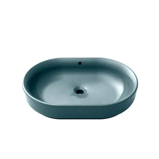 [TOTO-LT735#ASB] TOTO LT735#ASB Oval Lavatory Vessel Ash Blue