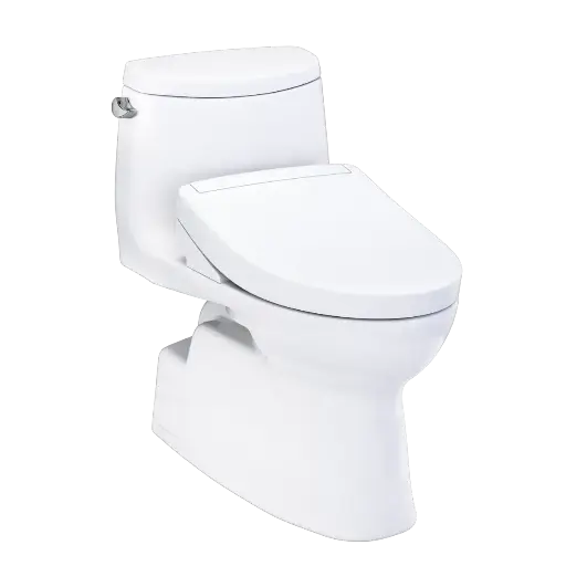 [TOTO-MW6143446CEFG#01] TOTO MW6143446CEFG#01 Carlyle II Washlet+ S5 One Piece Toilet Cotton