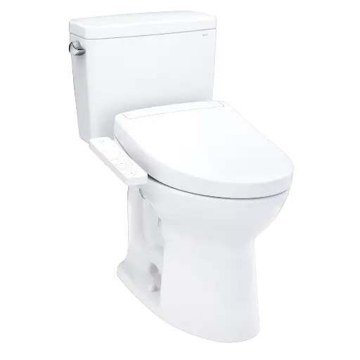 [TOTO-MW7763346CSG#01] TOTO MW7763346CSG#01 Drake Washlet+ S2 Two Piece Toilet Cotton