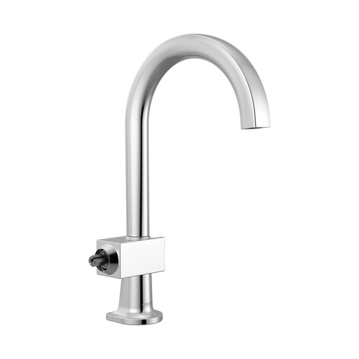 [BRI-61022LF-PCLHP] Brizo 61022LF-PCLHP Bar Faucet With Arc Spout Less Handle Polished Chrome