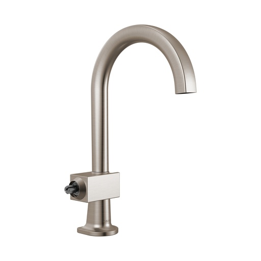 [BRI-61022LF-SSLHP] Brizo 61022LF-SSLHP Bar Faucet With Arc Spout Less Handle Brilliance Stainless