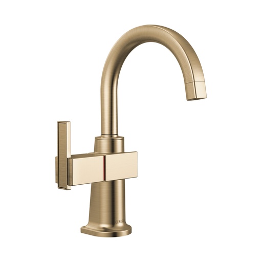 [BRI-61322LF-H-GL] Brizo 61322LF-H-GL Instant Hot Faucet With Arc Spout Brilliance Luxe Gold
