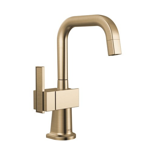 [BRI-61323LF-C-GL] Brizo 61323LF-C-GL Beverage Faucet With Square Spout Brilliance Luxe Gold