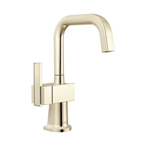[BRI-61323LF-C-PN] Brizo 61323LF-C-PN Beverage Faucet With Square Spout Brilliance Polished Nickel