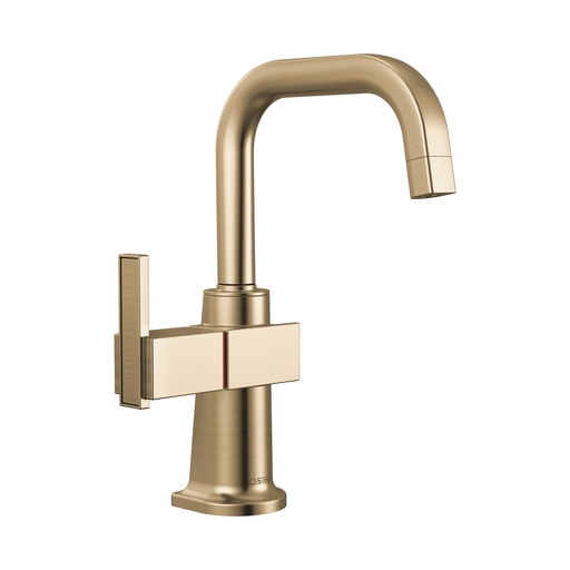 [BRI-61323LF-H-GL] Brizo 61323LF-H-GL Instant Hot Faucet With Square Spout Brilliance Luxe Gold