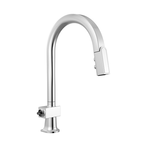 [BRI-63022LF-PCLHP] Brizo 63022LF-PCLHP Pull-Down Faucet With Arc Spout Less Handle Polished Chrome