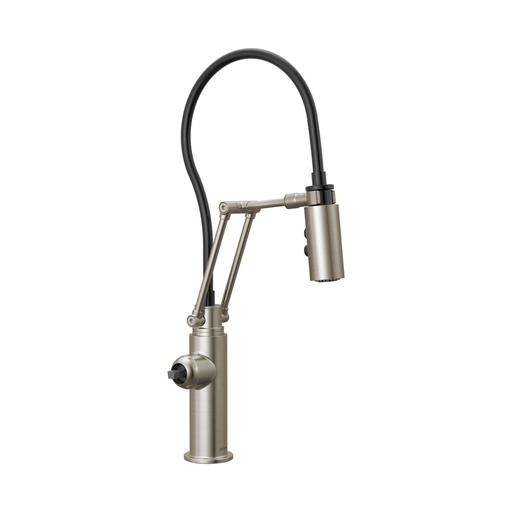 [BRI-63221LF-SSLHP] Brizo 63221LF-SSLHP Articulating Kitchen Faucet Less Handle Brilliance Stainless