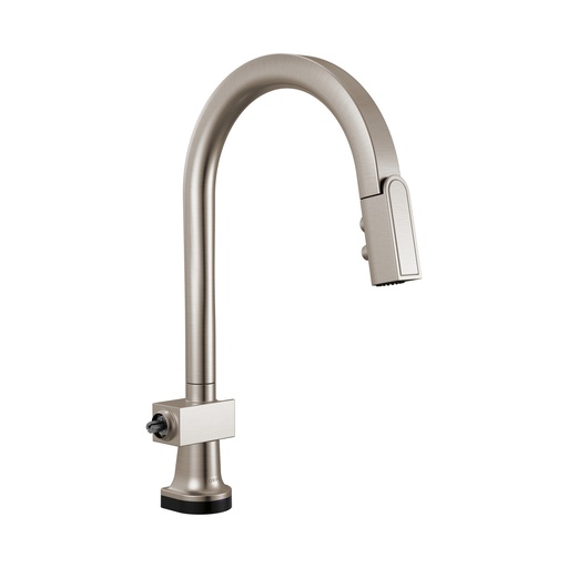 [BRI-64022LF-SSLHP] Brizo 64022LF-SSLHP Smarttouch Pull-Down Faucet With Arc Spout Less Handle Brilliance Stainless