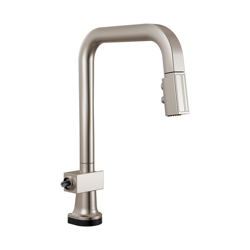 [BRI-64023LF-SSLHP] Brizo 64023LF-SSLHP Smarttouch Pull-Down Faucet With Square Spout Less Handle Brilliance Stainless