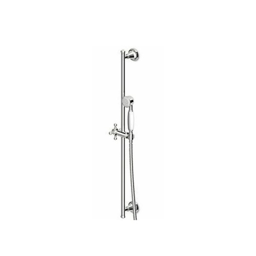 [ZUC-Z93108] Zucchetti Z93108 Complete Slide Rail With Adjustable Bracket Length 29 5/8" Chrome