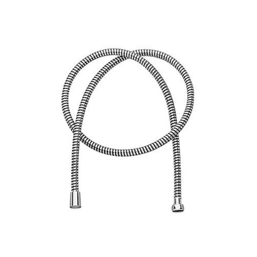 [ZUC-Z93862] Zucchetti Z93862 Plastic Flexible Hose 1/2 X 59" With Brass Spiral Chrome