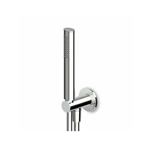 [ZUC-Z93930.1900] Zucchetti Z93930.1900 Hand Shower Set With Wall Mounted Support Chrome
