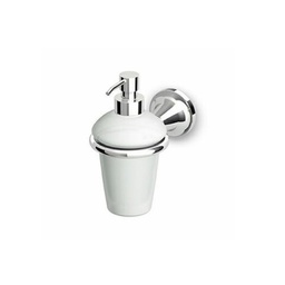 [ZUC-ZAD415] Zucchetti ZAD415 Agor Ceramic Wall Mounted Soap Dispenser Chrome