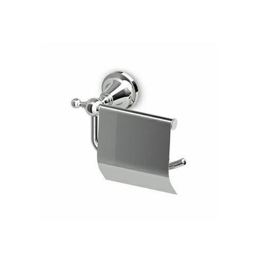 [ZUC-ZAD431] Zucchetti ZAD431 Agor Toilet Paper Holder With Cover Chrome
