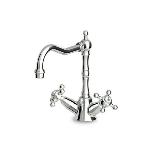[ZUC-ZAG362.195E] Zucchetti ZAG362.195E Agor Single Hole Basin Mixer Chrome