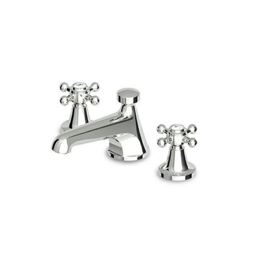 [ZUC-ZAG407.195E] Zucchetti ZAG407.195E Agor Three Hole Basin Mixer Low Spout Chrome