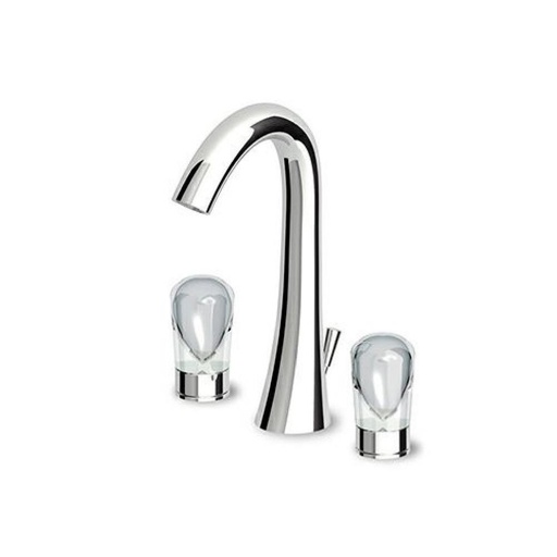 [ZUC-ZNU393.195E] Zucchetti ZNU393.195E Nude 3 Hole Basin Mixer Chrome