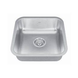 [KIN-QSUA1616-6] Kindred QSUA1616/6 16 x 16 Single Bowl Undermount Sink