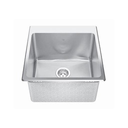 [KIN-QSLF2020-12-1] Kindred QSLF2020/12 20 x 20 Single Bowl Dual Mount Sink 1 Hole