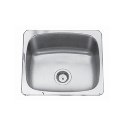 [KIN-QS1820-10] Kindred QS1820/10 18 x 20 Single Bowl Laundry Sink