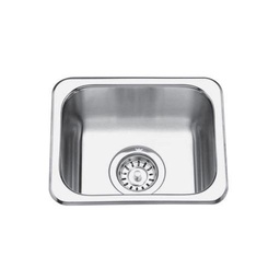 [KIN-QS1315-6] Kindred QS1315/6 13 x 15 Single Bowl Prep Sink