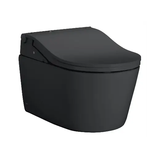 [TOTO-CWT4474547CMFGA#MBL] TOTO CWT4474547CMFGA#MBL RW Wall Hung Toilet With Auto Flush Washlet Matte Black