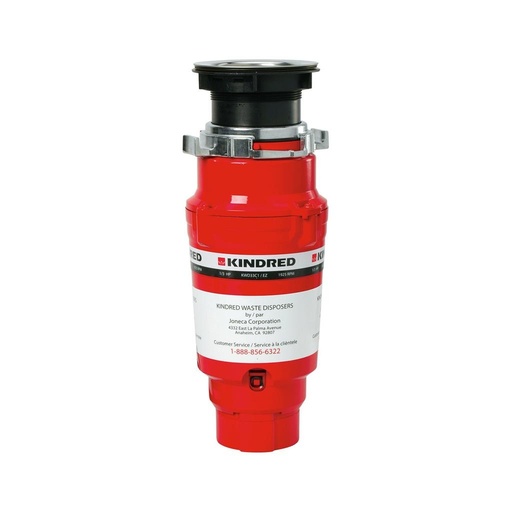 [KIN-KWD33C1-EZ] Kindred KWD33C1-EZ 1/3-HP Waste Disposer