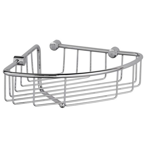[LAL-3381MB] Laloo 3381MB Corner Wire Basket Matte Black
