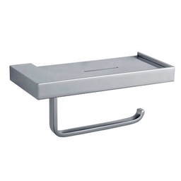 [LAL-9200C] Laloo 9200C Paper Holder With Shelf Chrome