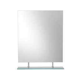 [LAL-M00147V] Laloo M00147V Mirror With Hanging Bottom Shelf