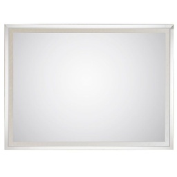 [LAL-M31007L] Laloo M31007L Beveled Mirror With Frosted Insert