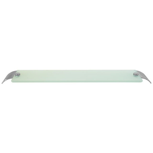 [LAL-R3087GD] Laloo R3087GD Radius Single Glass Shelf Polished Gold
