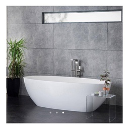 [VA-BAR-N-SW-NO] Victoria + Albert Barcelona Freestanding Tub No Overflow Standard White