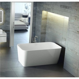 [VA-EDG-N-SW-NO] Victoria + Albert Edge Freestanding Tub No Overflow Standard White