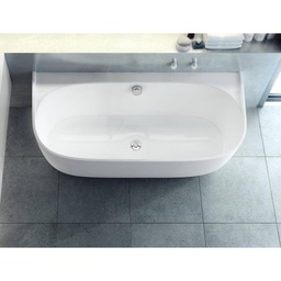 [VA-ELD-N-SW-NO] Victoria + Albert Eldon Freestanding Tub No Overflow Standard White