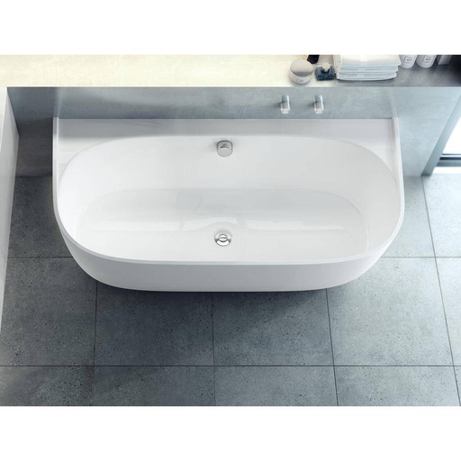 [VA-ELD-N-SW-OF] Victoria + Albert Eldon Freestanding Tub With Overflow Standard White